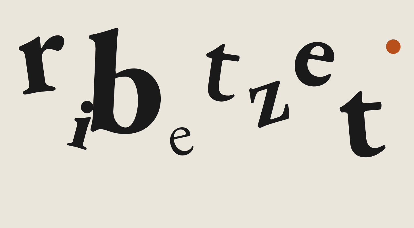 Bert ziet.